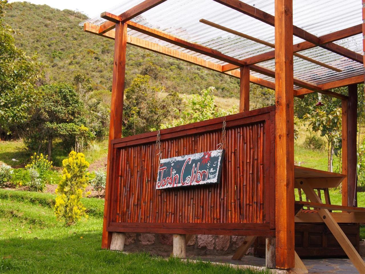 Vila Jardin Colibri Rnt 33633 Guatavita Exteriér fotografie